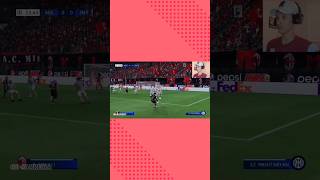 Milan x inter de milao, gols de hoje (FIFA 23) #realmadrid #milan#shorts