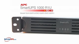 RBC34 Battery Replacement for APC SmartUPS 1000 R1U