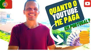 YOUTUBERS BRASILEIROS EM PORTUGAL GANHAM MUITO DINHEIRO? MOSTRAREI VALORES | ᴾᵀ🇵🇹