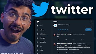 Build Twitter Blockchain Web 3.0 App with Solidity | Next.js | Sanity.io ($200 Crypto Giveaway)