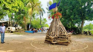 Cérémonie mystique de la fête Saint Jean-Baptiste au loge de jacmel (men kijan yo boule bwa sen jan)