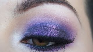 Makeup Tutorial: Intense Smokey Purples