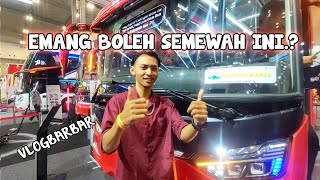 Mendadak Vlog‼️Absenin Bus Mewahnya Laksana Di Giias 2023, ft Ibnu & Rafli #laksanabus