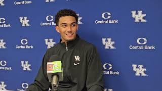 WR Dane Key Kentucky PC after 20-17 road upset of No. 5 OLE Miss