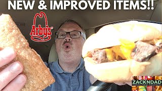 Arby's® Real Country Style Pork Rib Sandwich & NEW Strawberries & Cream Fried Pie | ZacknDad