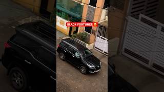 REASONS TO BUY BLACK FORTUNER 🥹😍 | BLACK FORTUNER IN SMALL STREETS 🫡 #blackfortuner #fortunersuv