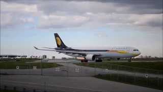 Toronto Pearson International - planes are getting ready for take off