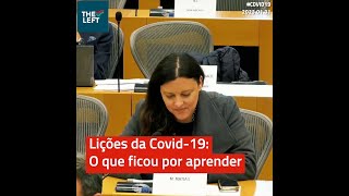 Lições da Covid-19: O que ficou por aprender - Marisa Matias | 2023.01.31