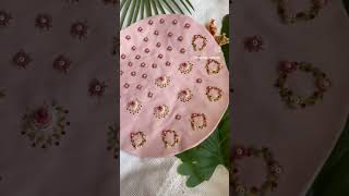 How To Embroider A Rose #diy #embroiderydesign #artandcraft #aestheticvideo #shortfeed #shorts