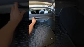 Tesla Tip: Trunk Cargo Cover How To | Model Y #modely #tesla