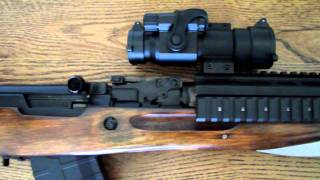 Russian SKS SOCOM Tri-Rail M3 Aimpoint Clone