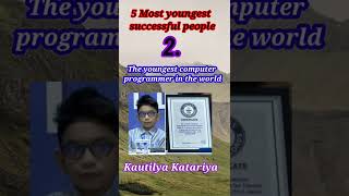 Youngest successful people in India||कम उम्र मे कमियाबी||#shorts #viralvideo #growuppathshala