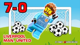 How Liverpool destroy Manchester United 7-0 in Lego