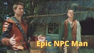 Как воровать под носом у стражи: Epic npc man (русская озвучка)