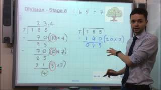 Maths Homework Year 5 Maths Division - Stage 5 - Primary School Operations - Parent/Teacher support