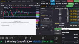 🔴Funding Futures Trading Live Nasdaq NQ 10/18/24 @9:30am