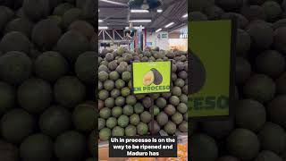 Colombian supermarkets get it right! 🥑🇨🇴 #avocado #travel #groceryshopping