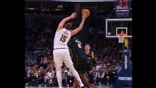 NIKOLA JOKIC AND MARKIEFF MORRIS EXCHANGE CHEAP SHOTS