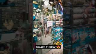 #viralvideo#chandanichowkmarket #banglesmarket