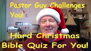 Challenging Hard Difficult Christmas Trivia Quiz 2022