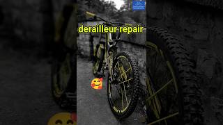 Bent Derailleur Repair || cycle ki derailleur bend ho giya| how to repair bent derailleur #yt #viral