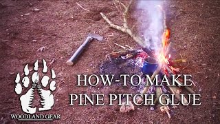 How To: Make Pine Pitch Glue