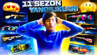 M11 SEZON YANGILIKLARI | YANGI SETLAR | YANGI AVTOMOBILLAR | KO'P O'ZGARISHLAR | PUBG MOBILE 2.0