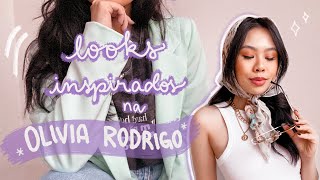 LOOKS INSPIRADOS NA OLIVIA RODRIGO (+ maquiagem ) 💜 | Paula Miyakava