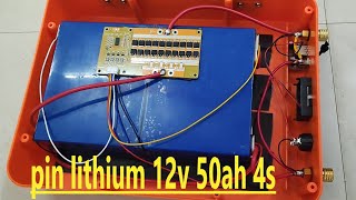 hướng dẫn nắp ráp pin lithium 12v 50ah hệ 4s từ A - Z giá rẻ