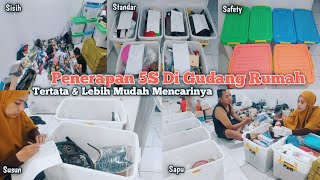 TIPS MENATA GUDANG SUPAYA LEBIH RAPI DAN EFISIEN || MERAPIKAN BARANG GUDANG AGAR MUDAH MENCARINYA