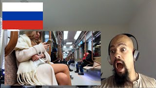 First Time Reacting to Real Russian METRO in Moscow | Moscow Travel Guide | Russia Travel Guide