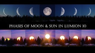 lumion 10 Phasing of sun & moon Animation | Rendering Artists cinematic animation