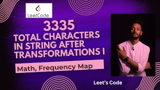 3335. Total Characters in String After Transformations I | Math | Frequency Map | LeetCode | Medium