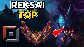 REKSAI TOP GRANDMASTER GAMEPLAY, LOL OFF-META BUILD/GUIDE, HOW TO PLAY REKSAI TOP