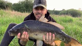 Saiu o troféu .... fishing for carp in Manchester, Pescaria de Carpa