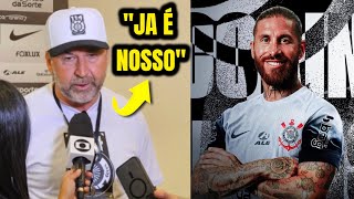 URGENTE! PRESIDENTE DO CORINTHIANS CONFIRMA A CONTRATAÇÃO DE SERGIO RAMOS