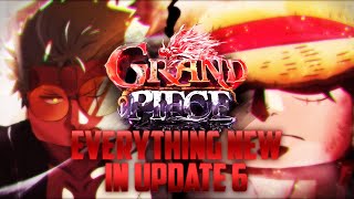 EVERYTHING NEW IN UPDATE 6 | Grand Piece Online