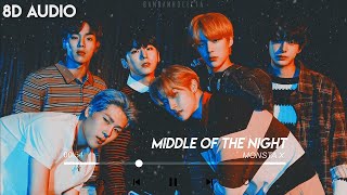 MONSTA X(몬스타엑스) - MIDDLE OF THE NIGHT (8D AUDIO)