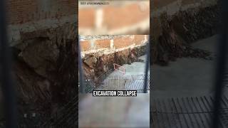 #shortvideo #collapse #excavator #excavation #construction #viral