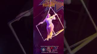 Aerial Artistry from Miss Cinzia at Circus Mondao #shorts