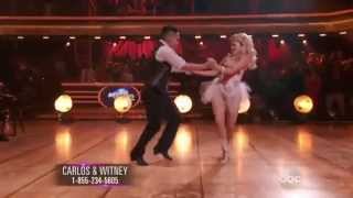 DWTS Season 21 Week 2: Carlos & Witney - CHA CHA ( second dance )