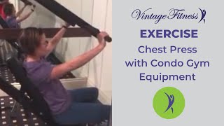 Chest press condo machine