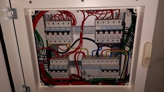 RCCB testing & lighting DB wire distribute