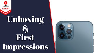 Unboxing The iPhone 12 Pro Max (Pacific Blue)