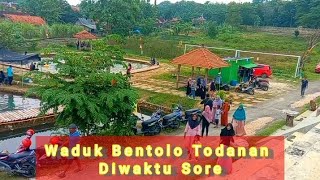 Waduk Bentolo Todanan Diwaktu Sore