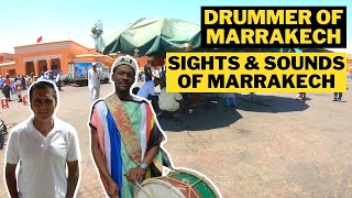 THE DRUMMERS OF MARRAKECH | DRUMS IN THE JEMAA EL FNAA | MUST VISIT MARRAKECH | MUSIC OF MARRAKECH