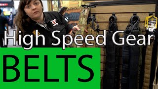 High Speed Gear Belts belts for police and military, presented at Shot Show 2020.