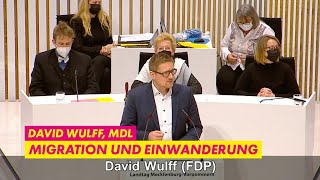 Migration und Einwanderung | David Wulff, MdL FDP-Fraktion | Drucksache 8/94, 102 Landtag MV