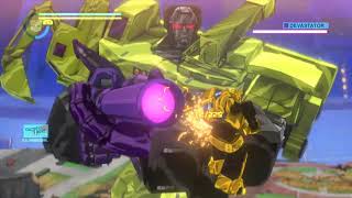 Bumble Bee vs Devastator 1