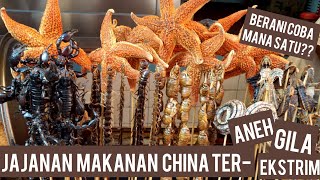 10 Jajanan Makanan Pasar TER-EKSOTIK Di China - BERANI MAKAN?